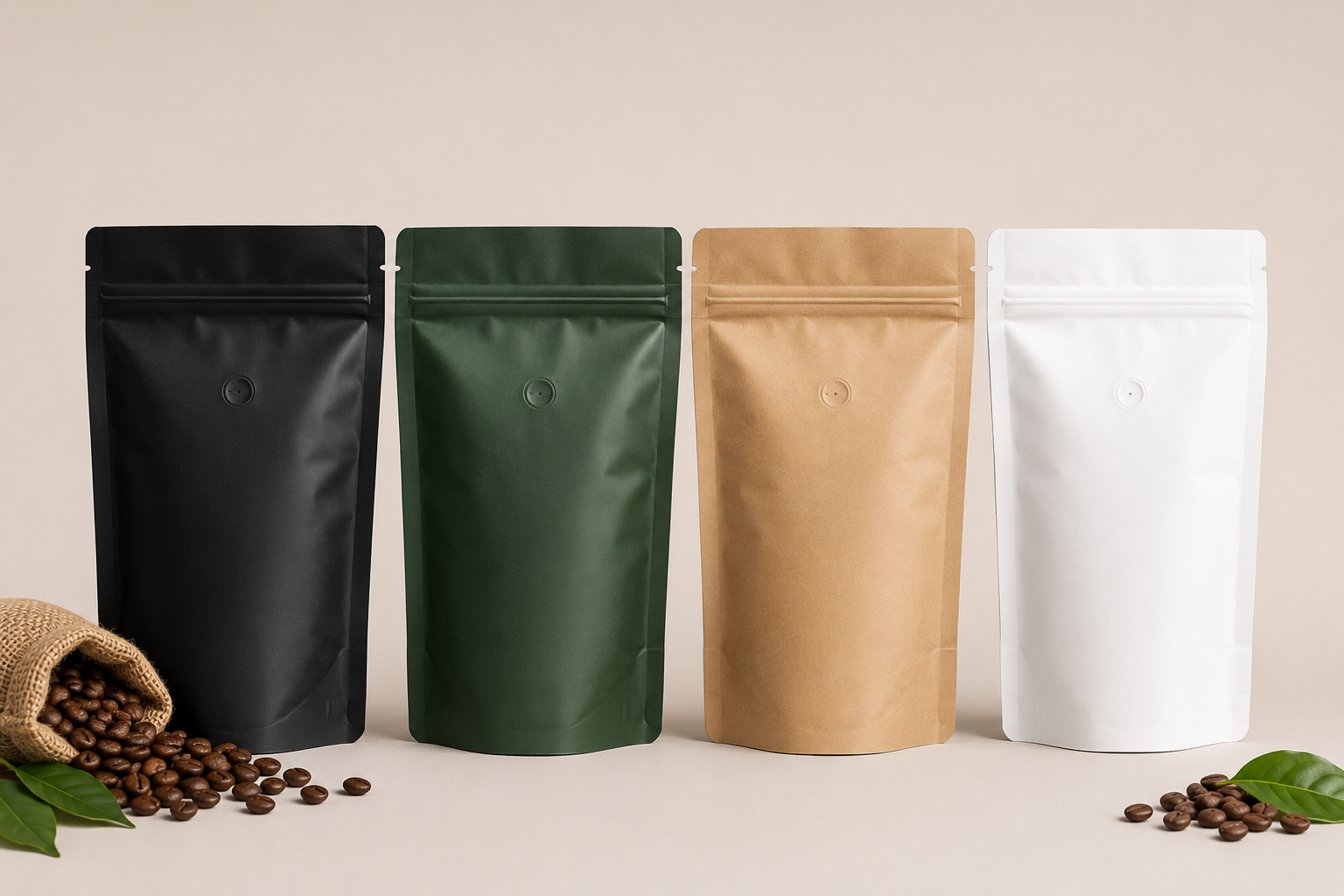 Private label coffee packaging